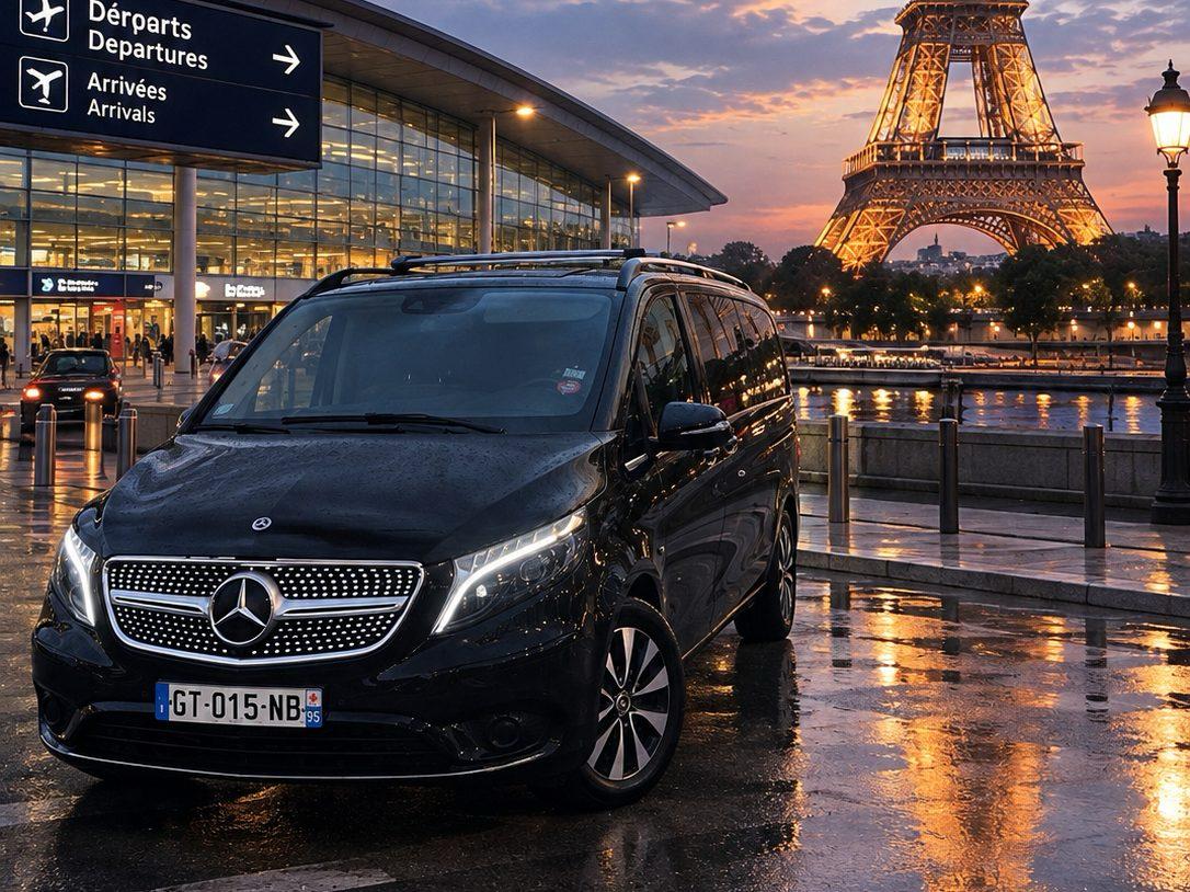 Van Mercedes MO DRIVERS, chauffeur privé Paris